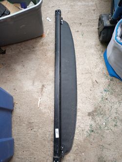 Black Car Cargo Cover Parcel Shelf