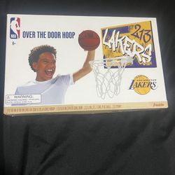 Lakers Breakaway Rim Mini Hoop