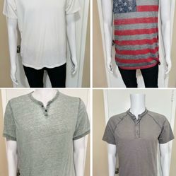 Men’s Casual Shirts Bundle Size Medium