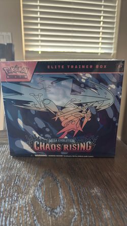 Pokémon chaos rising ETB sealed