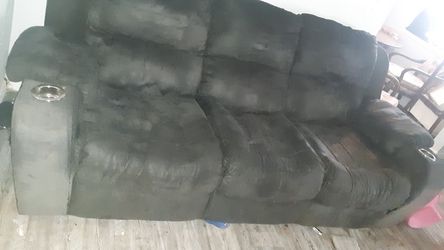 Black couches