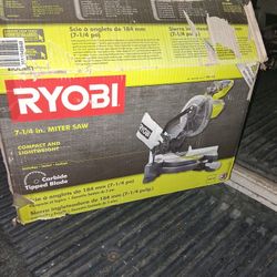 Ryobi Mitter. Saw