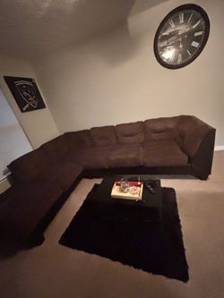 Brown Sectional