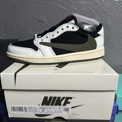 Jordan Travis Scott Olive Low