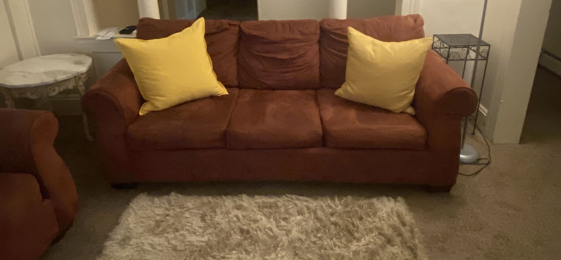 Couches  In Good Condition big couch pull out Into queen size bed