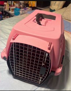 Pink Hard Shell Pet Travel Carrier