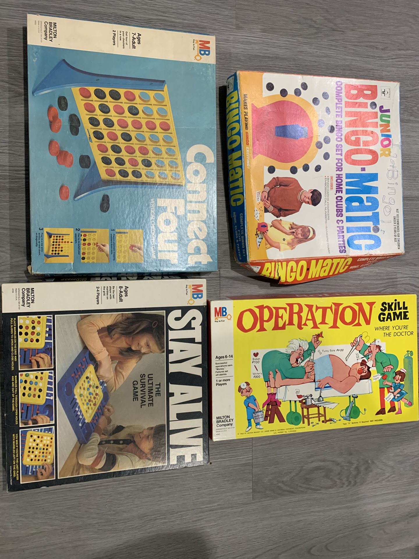 Vintage board games