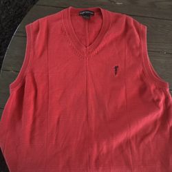 Red Polo Sweater Vest
