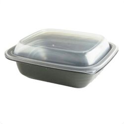 New, 4 cases of Anchor, 200 Each, 16 Oz. Microwave Containers With Lids