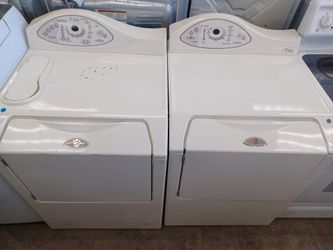 MAYTAG NEPTUNE FRONT LOAD WASHER AND ELECTRIC DRYER SET
