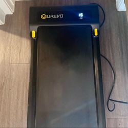 UREVO Under Desk Treadmill, Walking Pad Treadmills for Home, Portable Walking Treadmill 2.25HP, Walking Jogging Machine with 265 Ibs Weight Capacity R