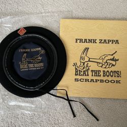Frank Zappa - Beat the Boots II scrapbook, beret, and pin only - RARE!