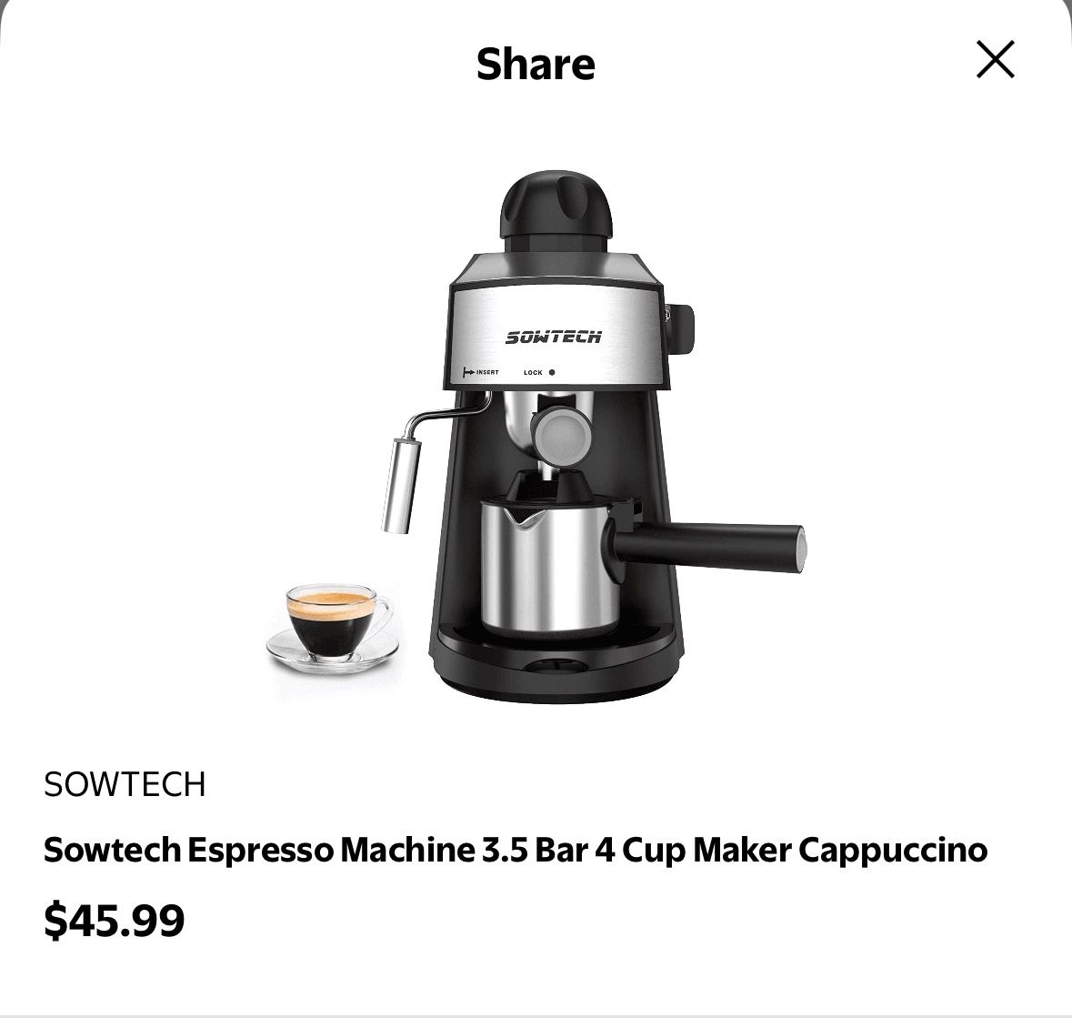 Barely Used Coffee Maker