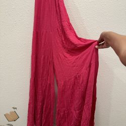 Hot Pink Summer Dress 