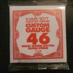 Ernie Ball Custom Guage 46 Electric Guitar Strings