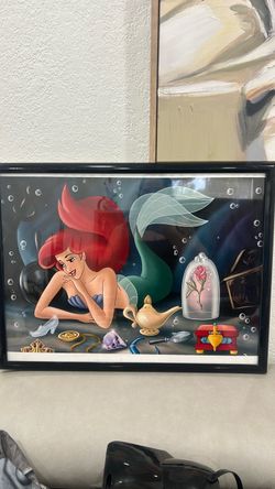 Disney Little Mermaid Ariel Framed Print