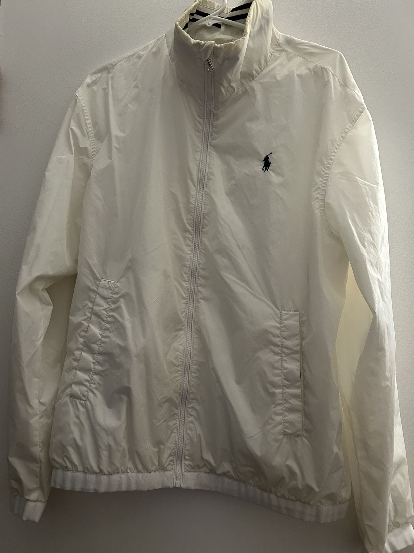 Polo Ralph Lauren White Windbreaker