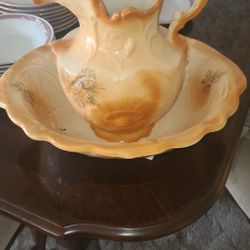 Wash Basin & Pitcher
