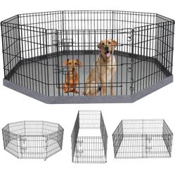 Foldable Metal Pet Puppy Playpen Indoor/Outdoor Fence For Sale