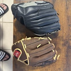 Baseball gloves