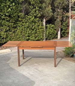 Danish Modern Teak Extendable Dining Table – Hammel Furniture Denmark (FREE DELIVERY 🚚)