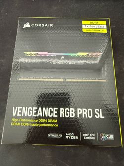 Corsair 64GB DDR 4 Vengeance RGB pro Sl 3200 MHZ cl16