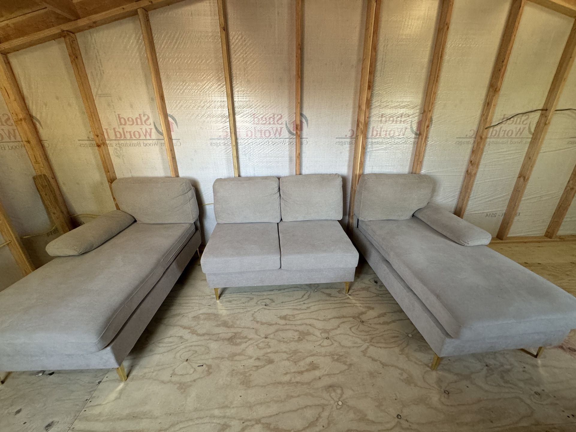 Beige Sectional