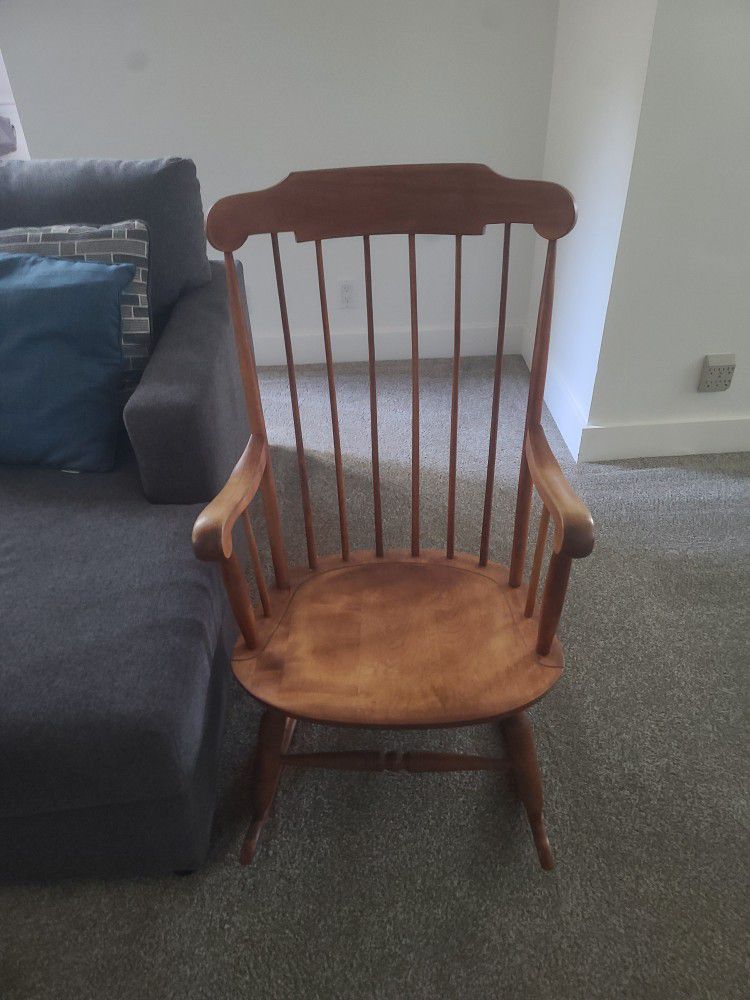 Wooden Rocking Chair Excellent Condition