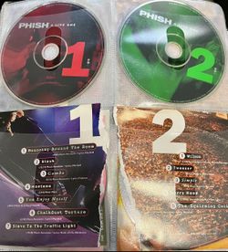 Phish, Soulhat, widespread panic And Allgood 8cd collection. Great collection of songs. Includes 8CDs and album notes and art. No plastic gem boxes. I