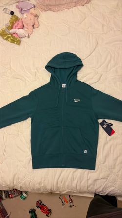 Reebok Full-Zip Hoodie Teal