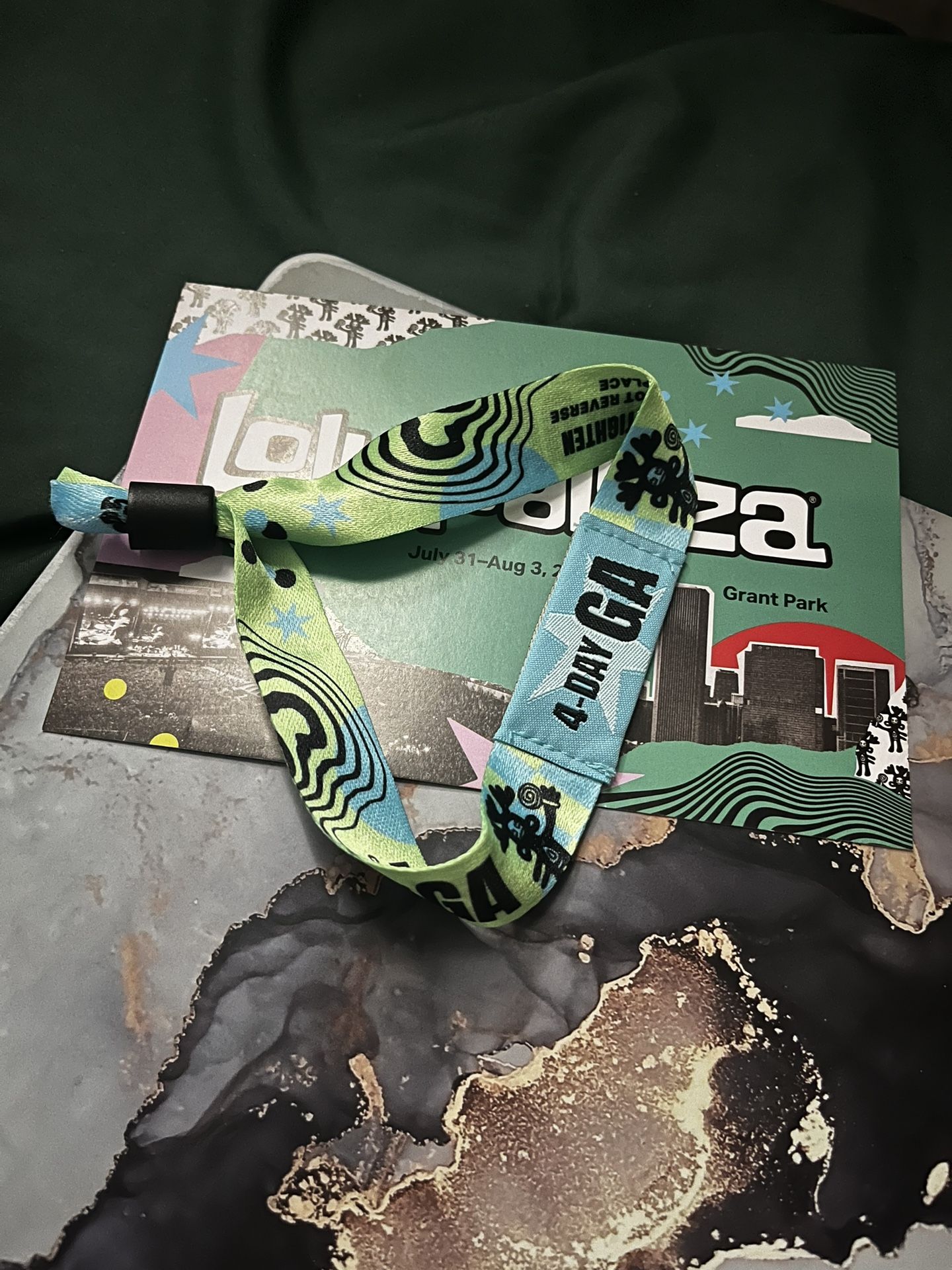 Lollapalooza 4-day Wristband