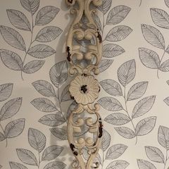 Antique Metal Scroll Wall Decor
