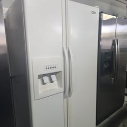 Whirlpool Refrigerator Side By Side Doors 