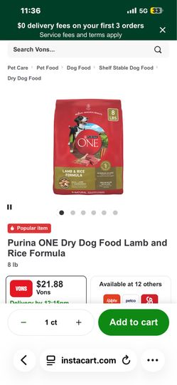 Dog food