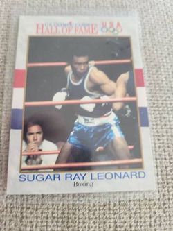 MINT 1991 Boxing Impel #29 Sugar Ray Leonard .