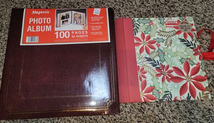 Two Photo Albums.