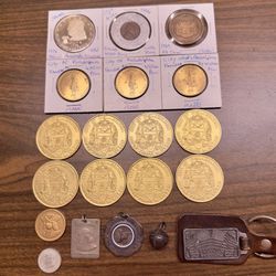 20pc Philadelphia & Bicentennial Lot – .999 Silver Round, Rizzo Medals, William Penn & Franklin