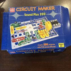 Complete circuit maker sound plus 200 snap circuits edu-toys