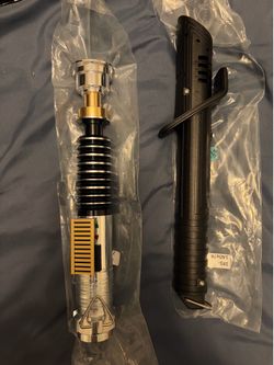 Luke Skywalker and Darksaber Neopixel Lightsabers