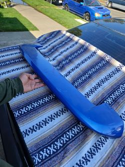 Subaru rear spoiler