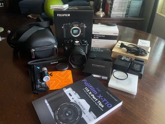 fujifilm x-t10 & sigma 18-50mm f2.8 zoom lens + accessories