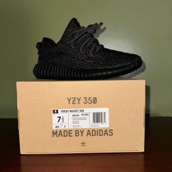 Yeezy Boost 350 Pirate Black  Size 7.5