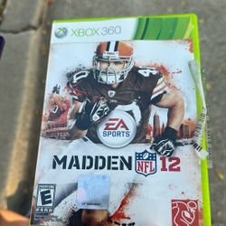 Xbox 360 Madden 13 Game