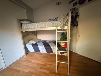 Two Twin Beds with Mattresses