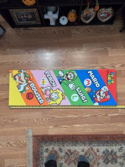 Super Mario Characters Canvas Wall Art