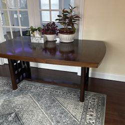 Dining Table With 6 Chairs (set)