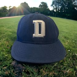 Dallas Cowboys Hat Cap New Era Size 7 Flex Stretch Fitted 39Thirty Blue D Logo