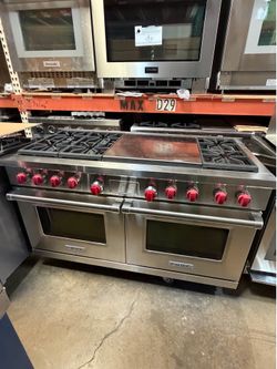 🔥 WOLF 60” DUAL FUEL RANGE WITH DOUBLE OVENS & GRIDDLE 🔥