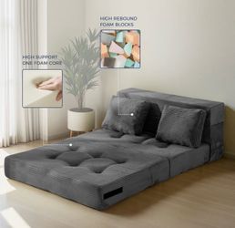 Bed and sofa
