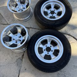 15” Rokect Rims  Camaro  Nova  Chevelle  Malibu Belair  4.75  Wheels 